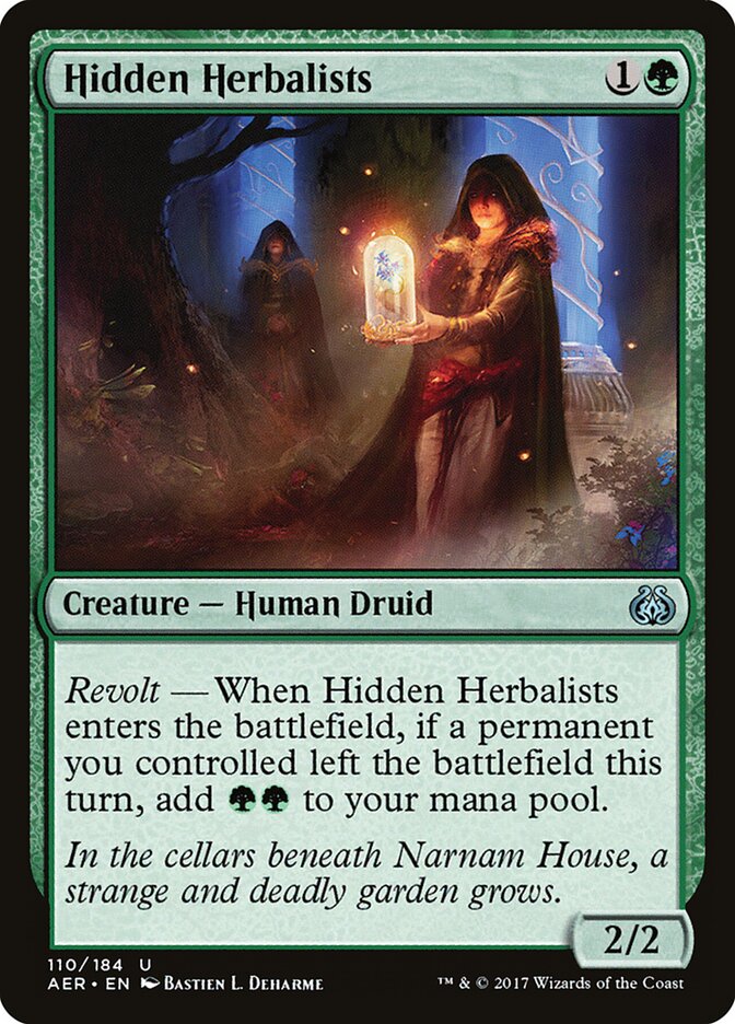 Hidden Herbalists (110) - Aether Revolt (AER)