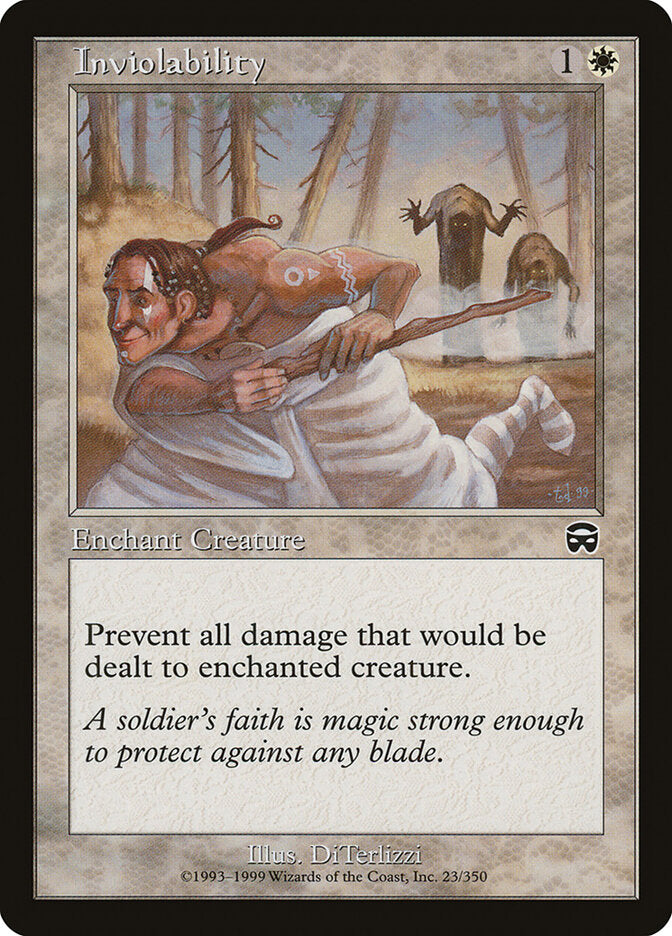 Inviolability (23) - Mercadian Masques (MMQ)