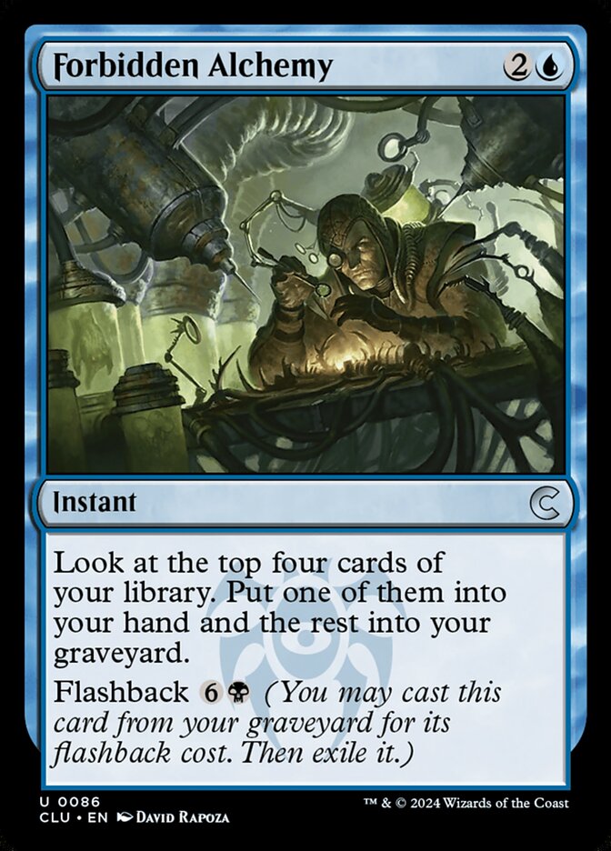 Forbidden Alchemy (86) - Ravnica: Clue Edition (CLU)