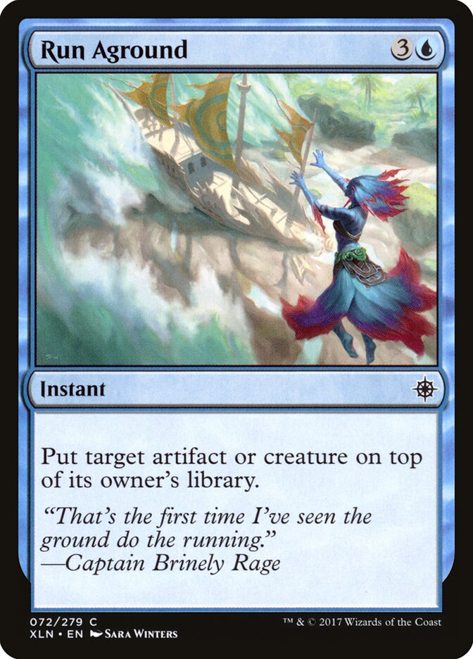 Run Aground (72) - Ixalan (XLN)