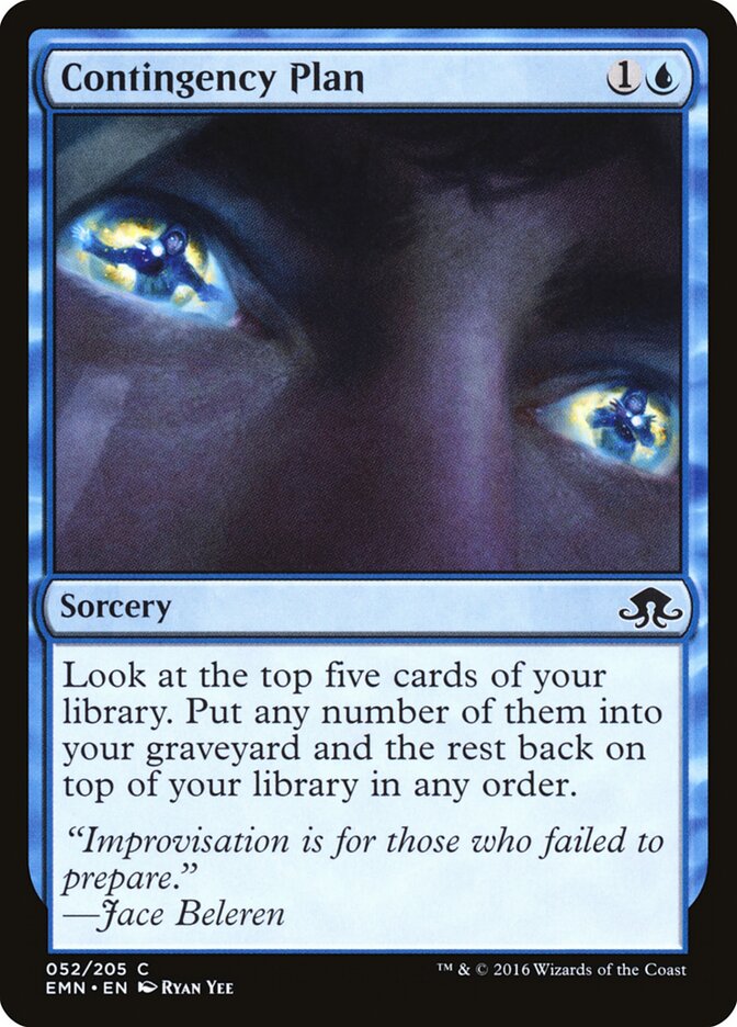 Contingency Plan (52) - Eldritch Moon (EMN)