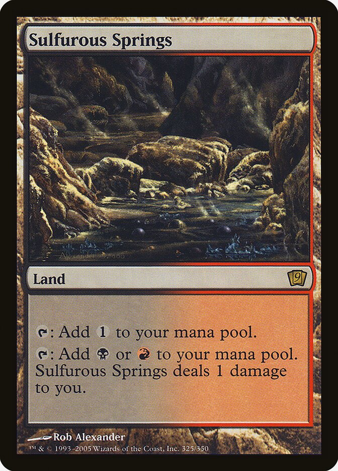 Sulfurous Springs (325) - Ninth Edition (9ED)