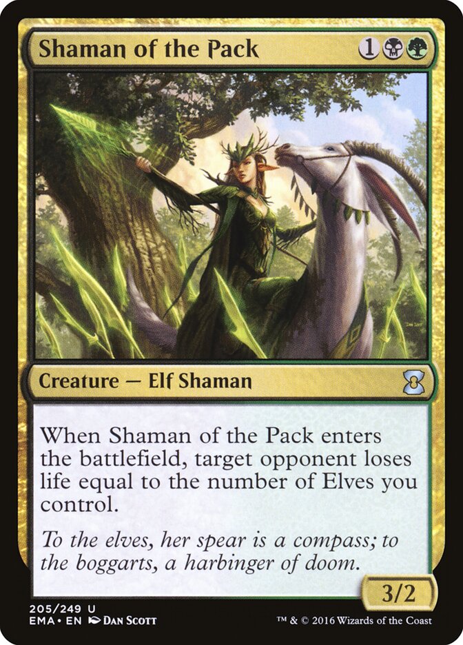 Shaman of the Pack (205) - Eternal Masters (EMA)