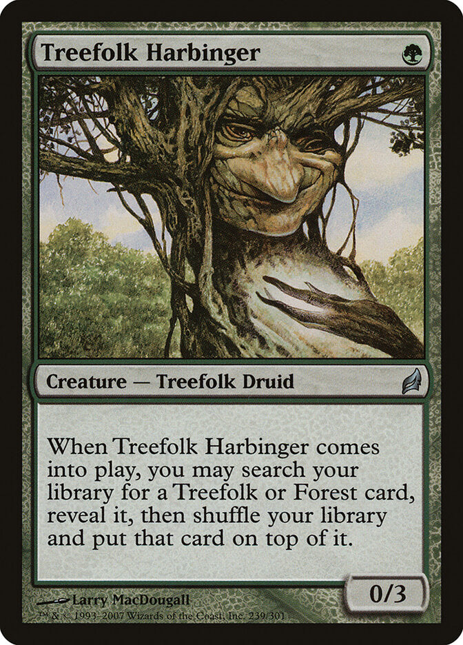 Treefolk Harbinger (239) - Lorwyn (LRW)