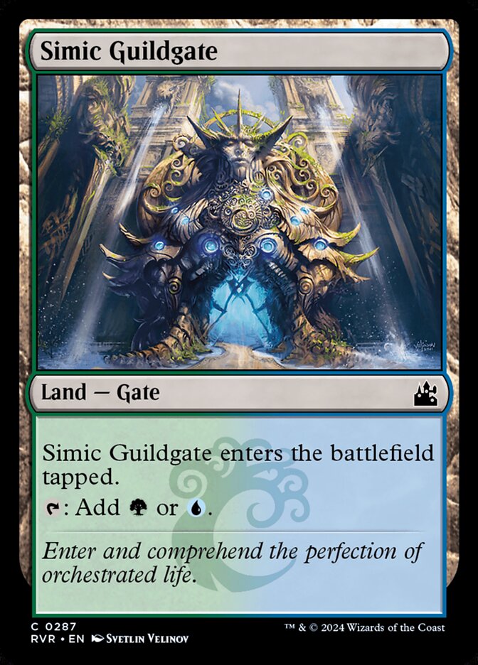 Simic Guildgate (287) - Ravnica Remastered (RVR)