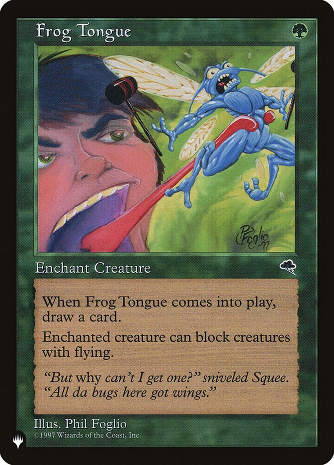 Frog Tongue (TMP-228) - The List (PLST)