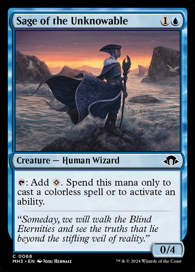 Sage of the Unknowable (68) - Modern Horizons 3 (MH3)