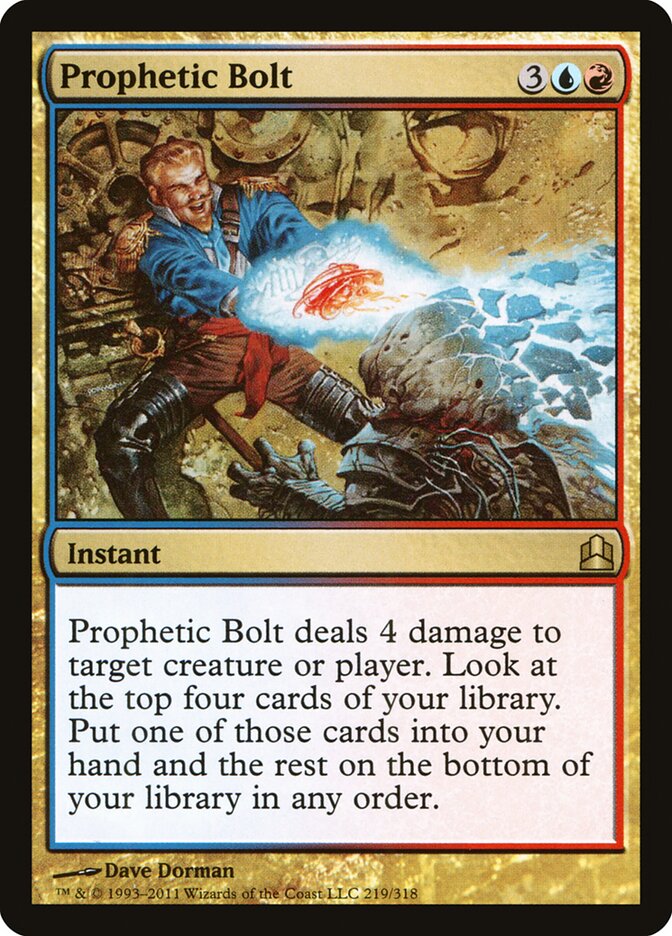 Prophetic Bolt (219) - Commander 2011 (CMD)