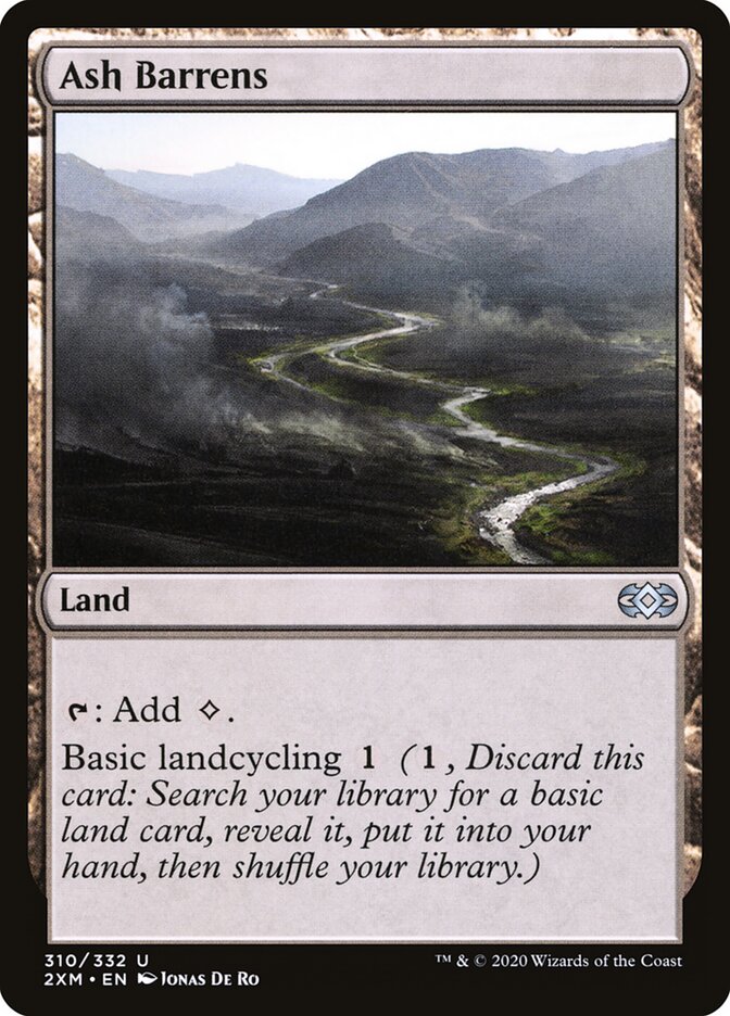 Ash Barrens (310) - Double Masters (2XM)