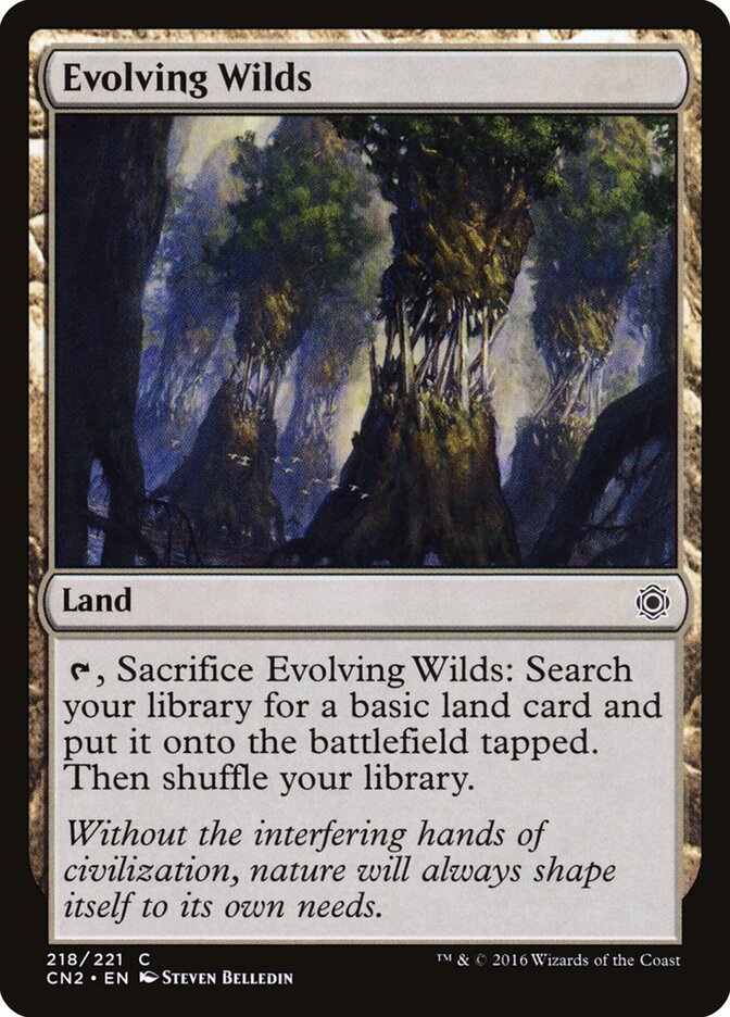 Evolving Wilds (218) - Conspiracy: Take the Crown (CN2)