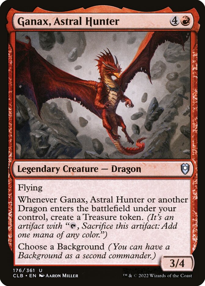 Ganax, Astral Hunter (176) - Commander Legends: Battle for Baldur's Gate (CLB)