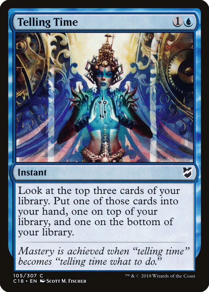 Telling Time (105) - Commander 2018 (C18)