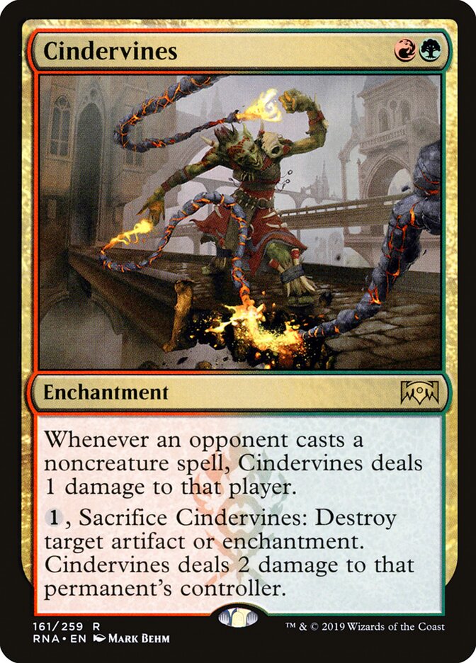 Cindervines (161) - Ravnica Allegiance (RNA)