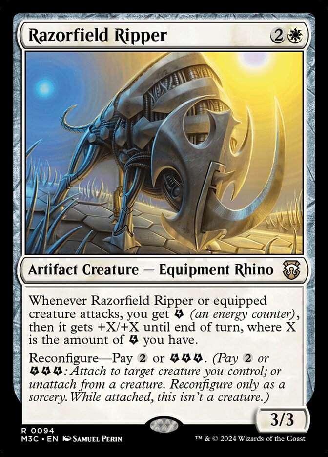 Razorfield Ripper (94) - Modern Horizons 3 Commander (M3C)