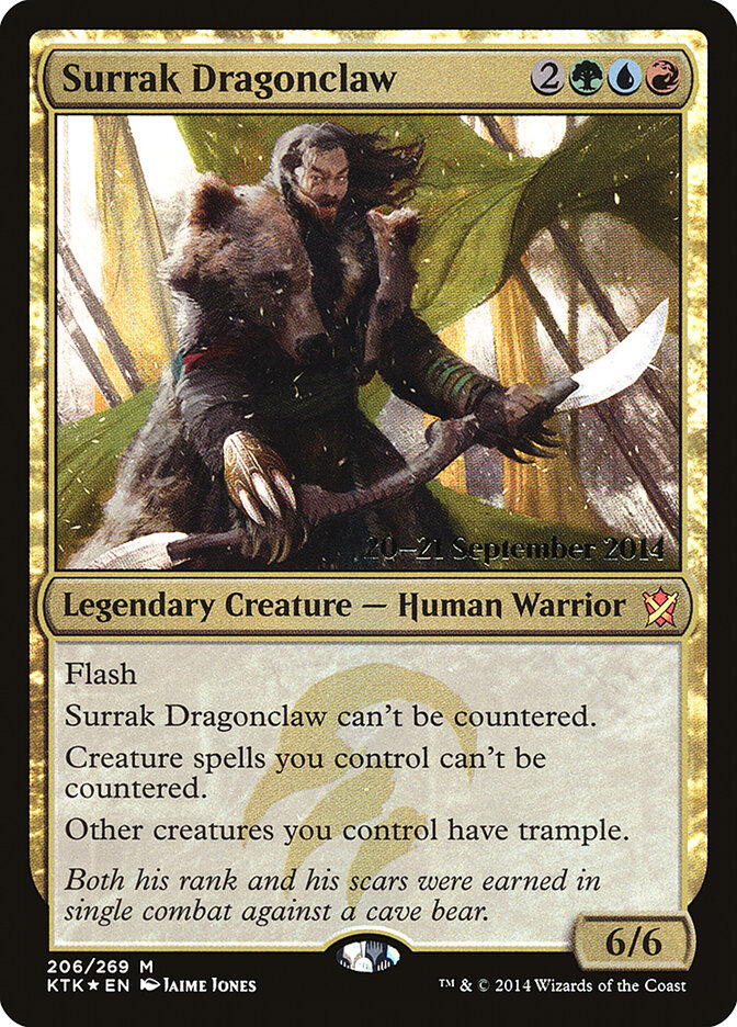 Surrak Dragonclaw (206s) - Khans of Tarkir Promos (PKTK)