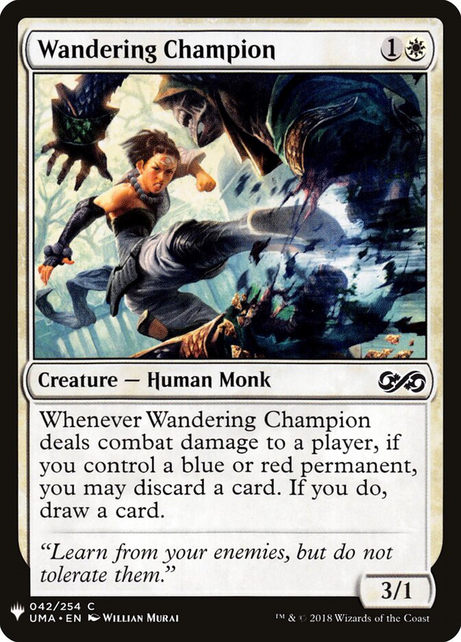 Wandering Champion (UMA-42) - The List (PLST)