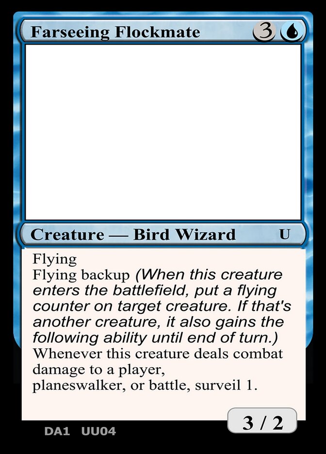 Farseeing Flockmate (UU04) - Unknown Event (UNK)