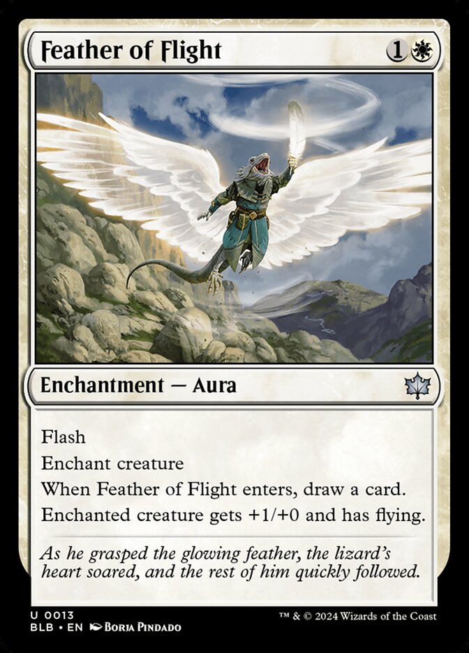 Feather of Flight (13) - Bloomburrow (BLB)