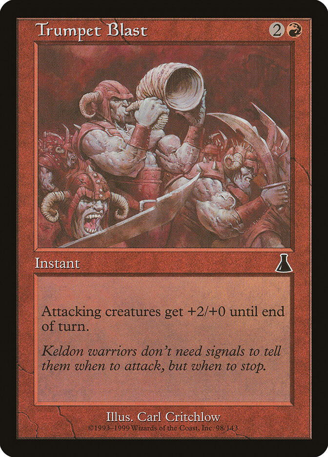 Trumpet Blast (98) - Urza's Destiny (UDS)