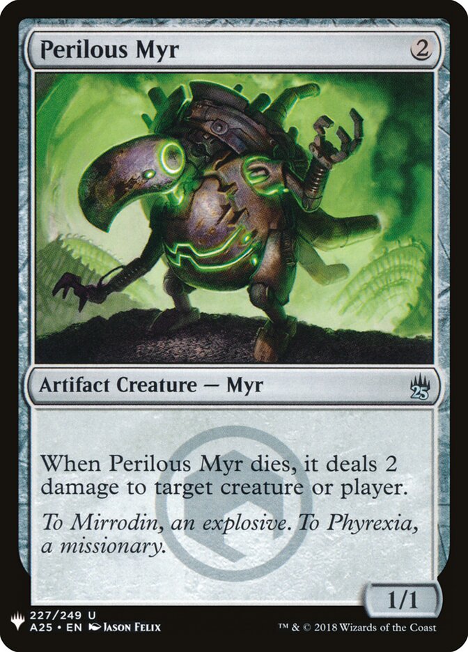 Perilous Myr (A25-227) - The List (PLST)