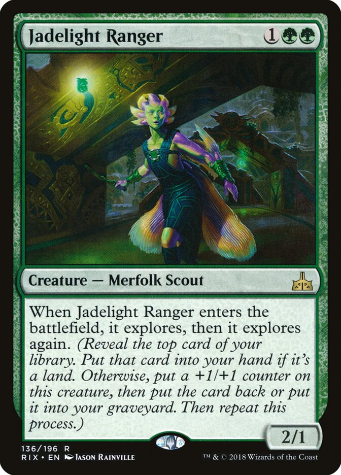Jadelight Ranger (136) - Rivals of Ixalan (RIX)