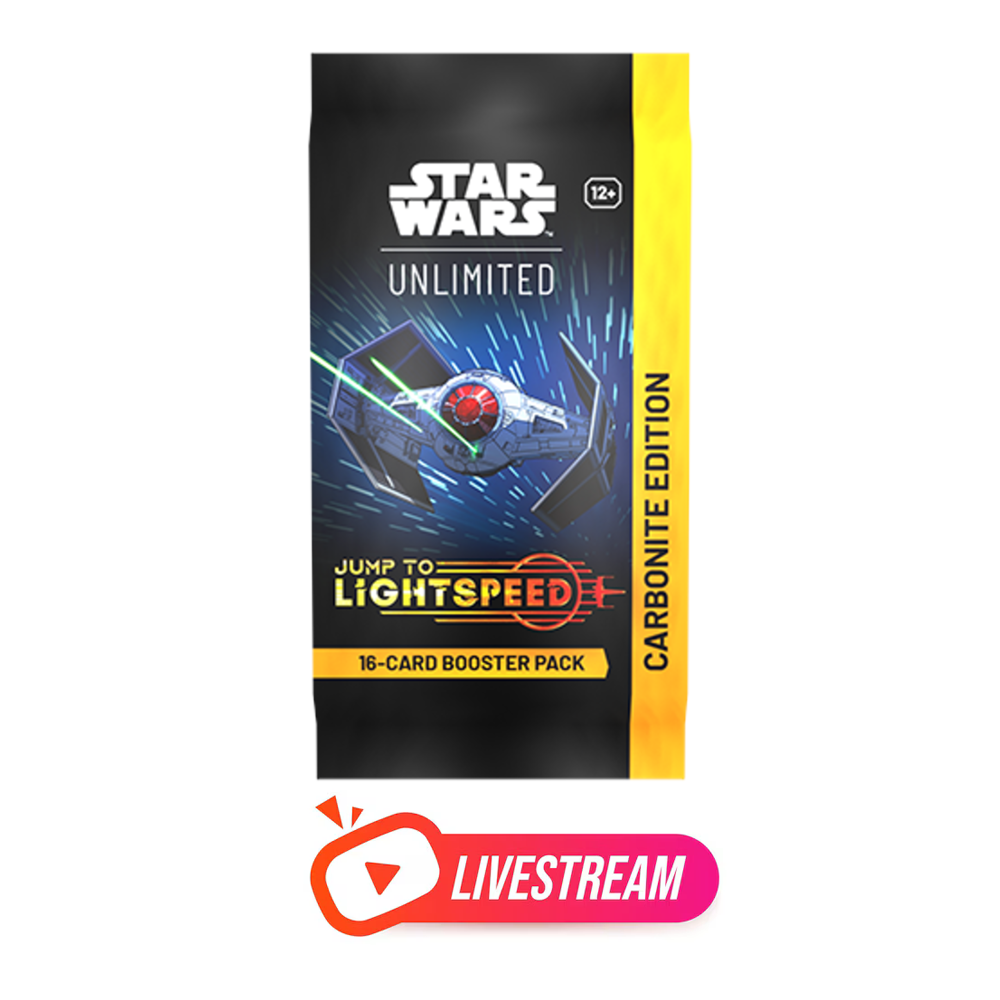 Jump to Lightspeed Carbonite Edition - Booster Pack (Live Stream)
