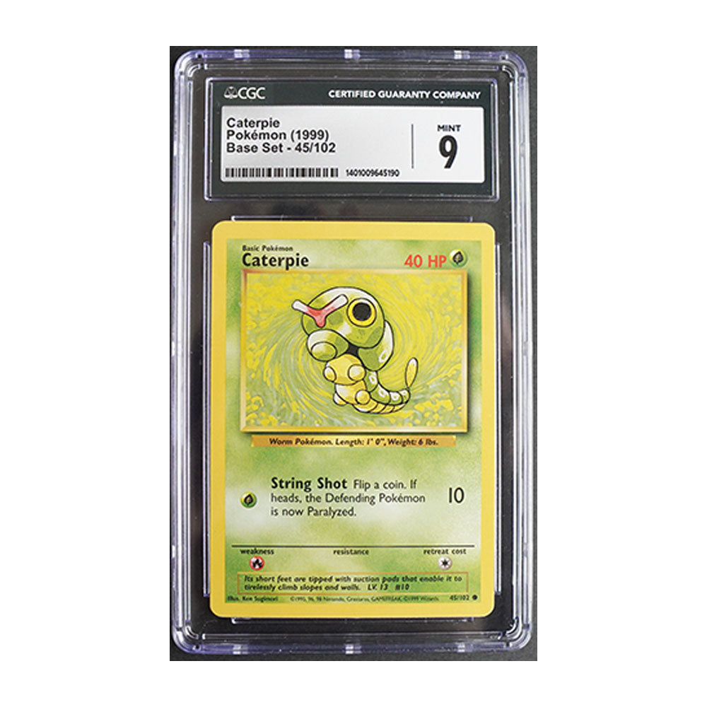 Caterpie [Graded CGC 9] - Base Set (BS)