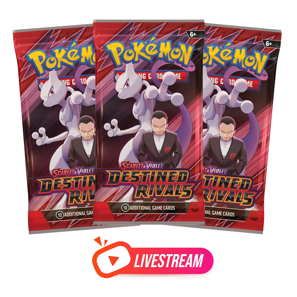 Destined Rivals - 3x Pack Bundle (Live Stream)