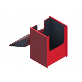 Heavy Play RFG Deck Box MAX 80 Double Sleeved - Barbarian Red
