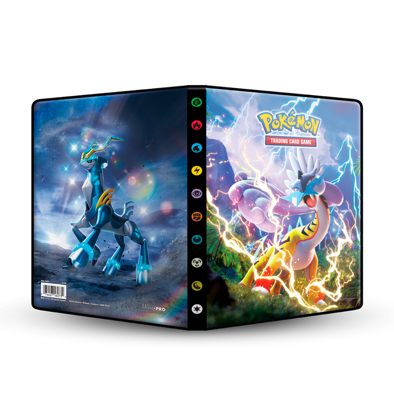 Pokemon Raging Bolt and Iron Crown - 4 Pocket Ultra Pro Binder