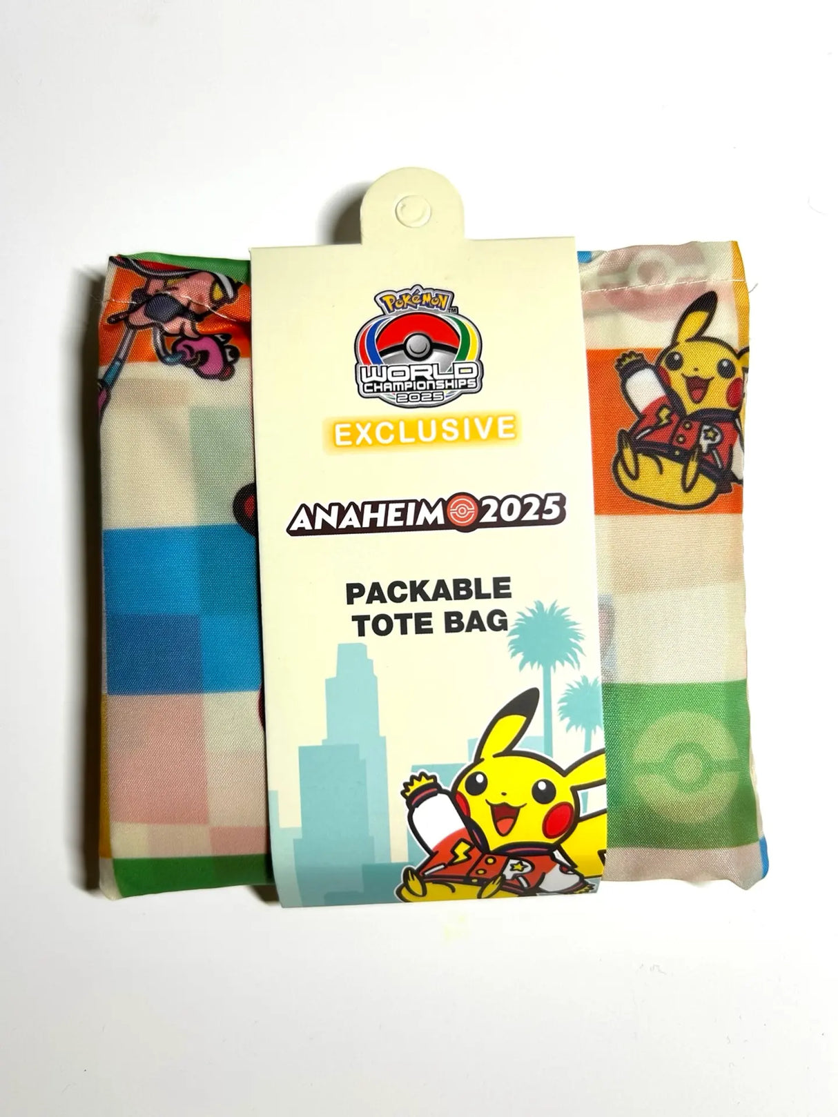 2025 Pokemon World Championships Packable Tote Bag
