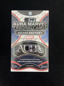 2025 Kakawow Aura Marvel Collection Trading Cards Sealed Box
