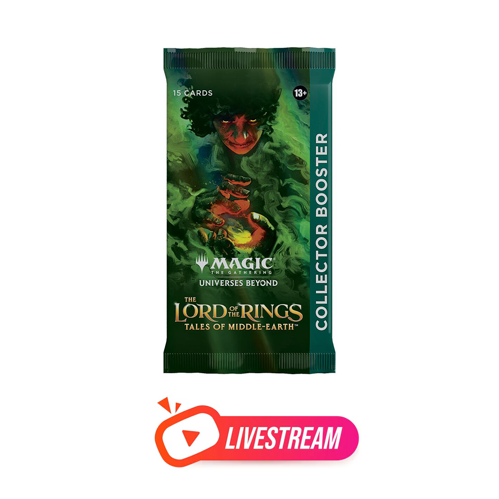 The Lord of the Rings: Tales of Middle-earth Collector Booster Pack - Universes Beyond: The Lord of the Rings: Tales of Middle-earth (Live Stream)