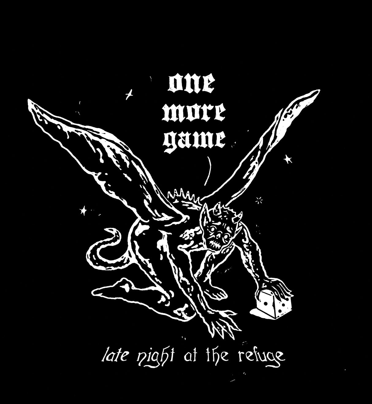 Late Night At The Refuge - Alchemist's Refuge T-Shirt