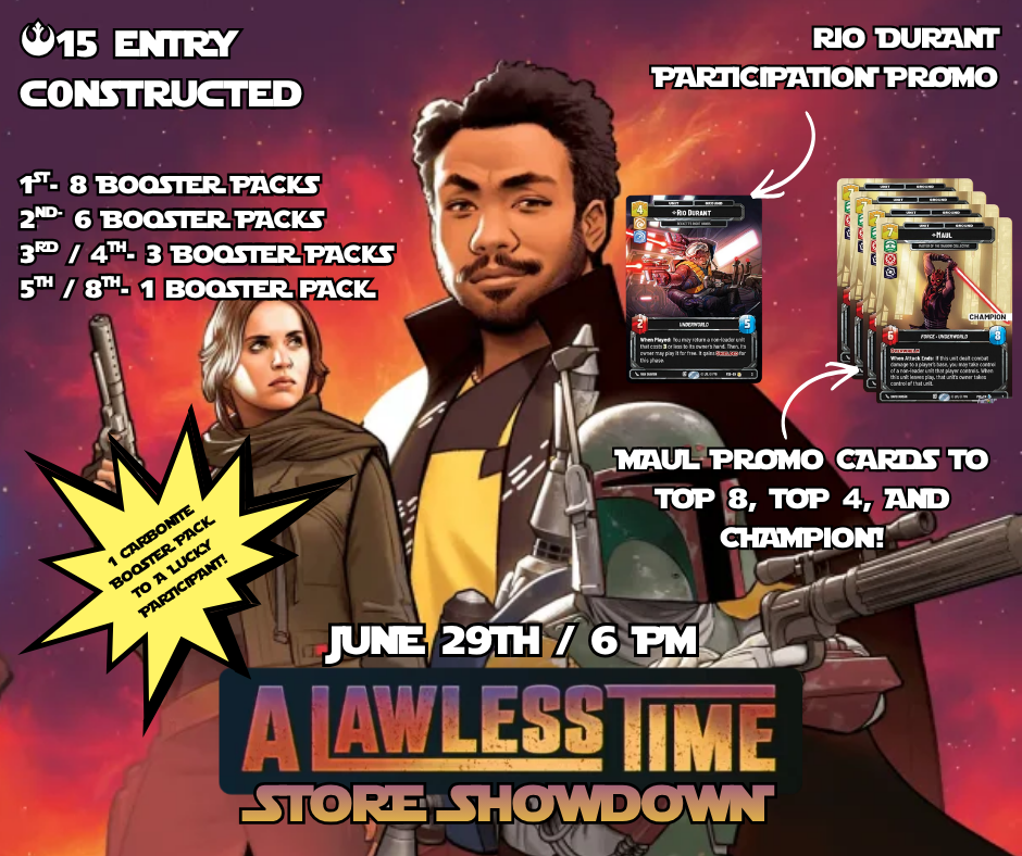 A Lawless Time – SWU Store Showdown @ The Refuge
