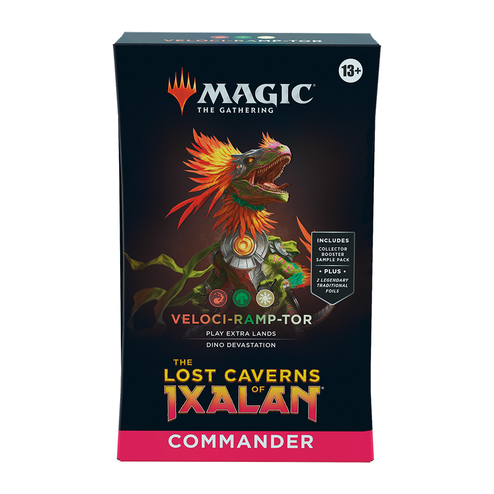 The Lost Caverns of Ixalan Commander Deck - Veloci-Ramp-Tor - Commander: The Lost Caverns of Ixalan (LCC)
