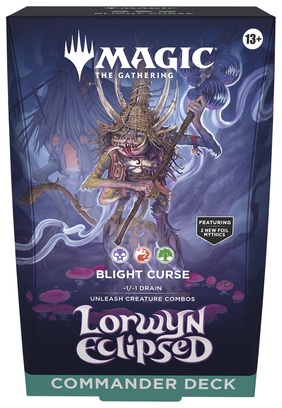 Lorwyn Eclipsed Commander Deck - Blight Curse - Commander: Lorwyn Eclipsed (ECC)