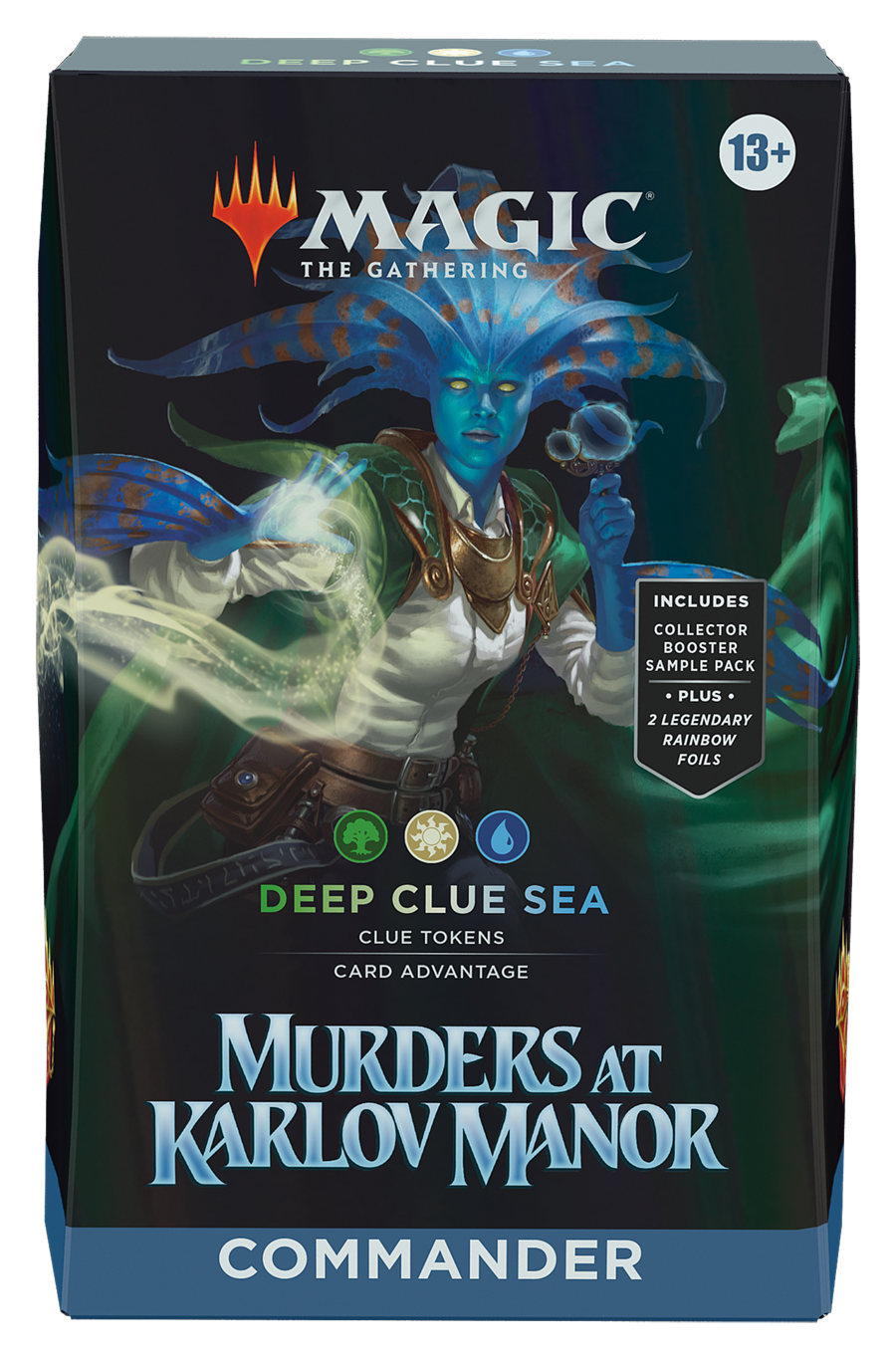 Murders at Karlov Manor Commander Deck Deep Clue Sea - Commander: Murders at Karlov Manor (MKC)