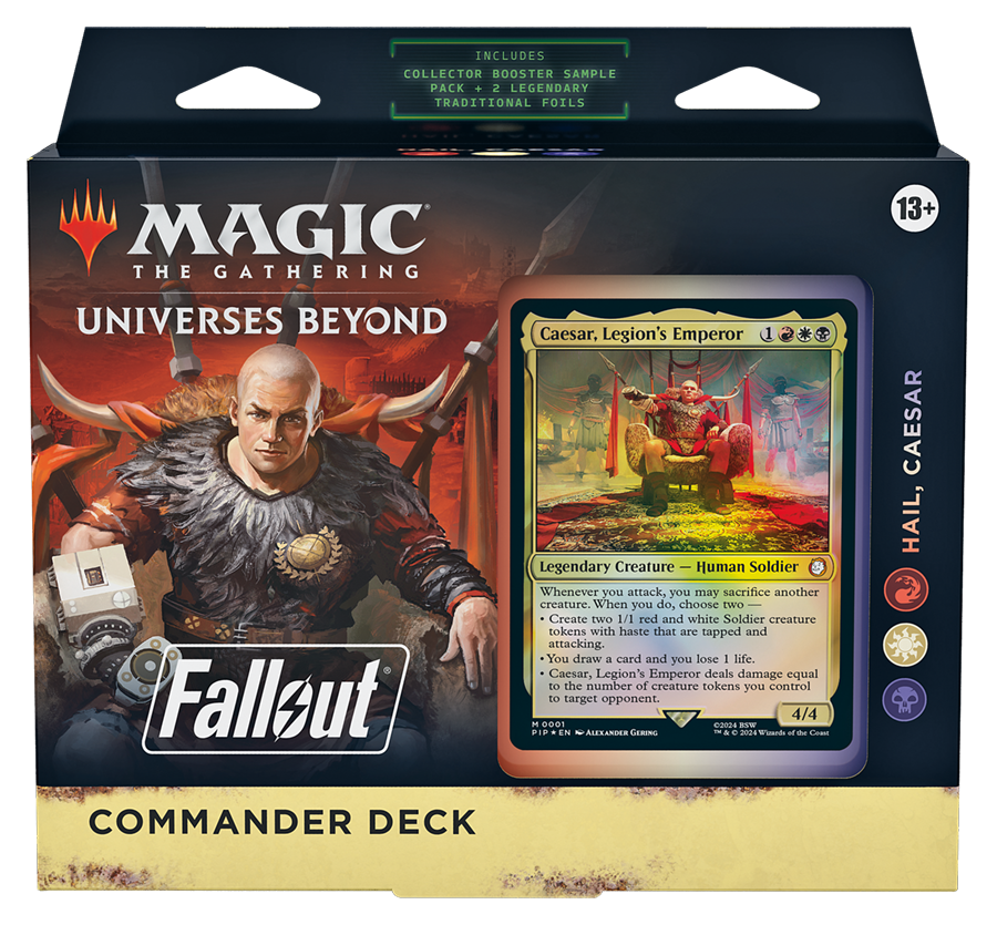 Universes Beyond: Fallout Hail, Caesar Commander Deck - Universes Beyond: Fallout (PIP)
