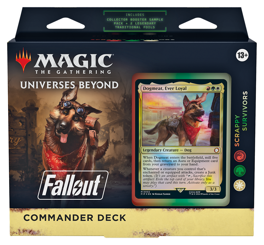 Universes Beyond: Fallout Scrappy Survivors Commander Deck - Universes Beyond: Fallout (PIP)