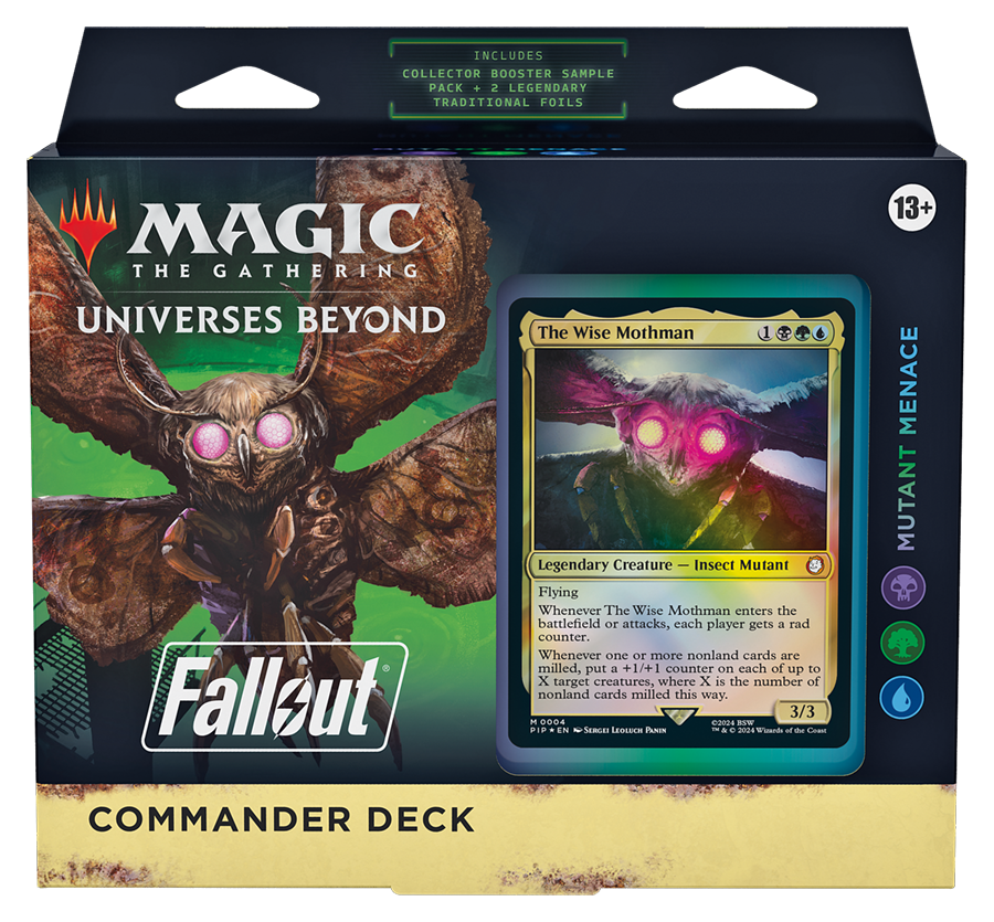 Universes Beyond: Fallout Mutant Menace Commander Deck - Universes Beyond: Fallout (PIP)