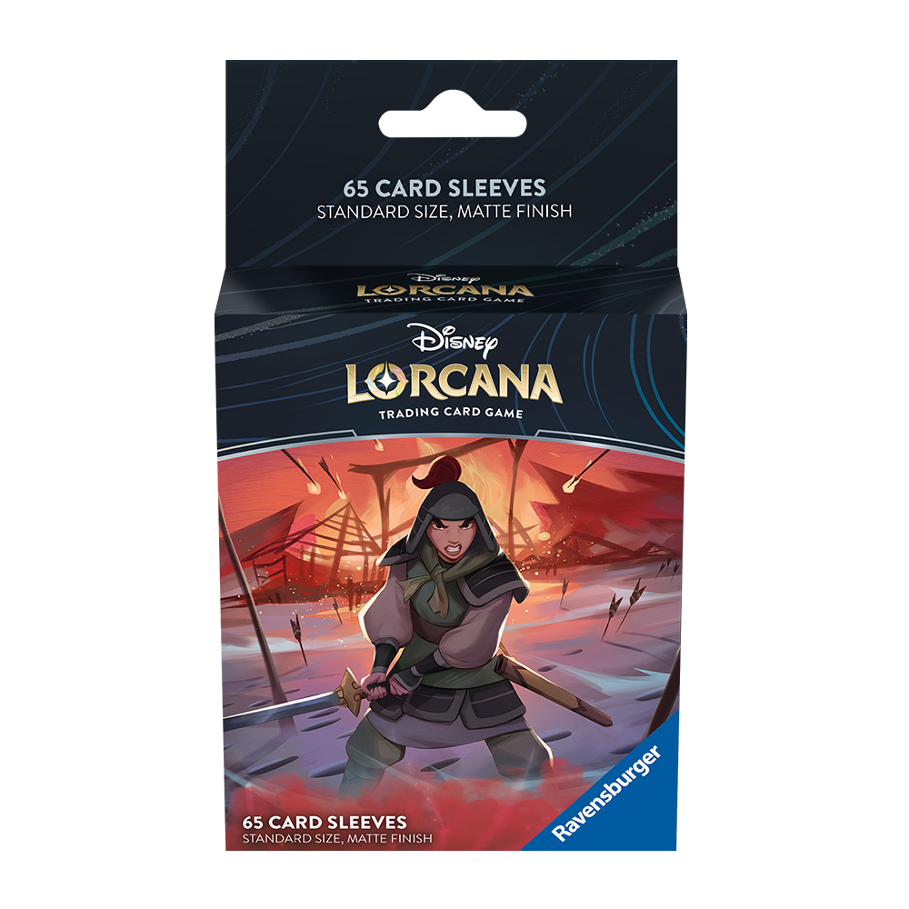 Disney Lorcana Sleeves (65 Count) - Mulan - Ravensburger Sleeves (RDB)