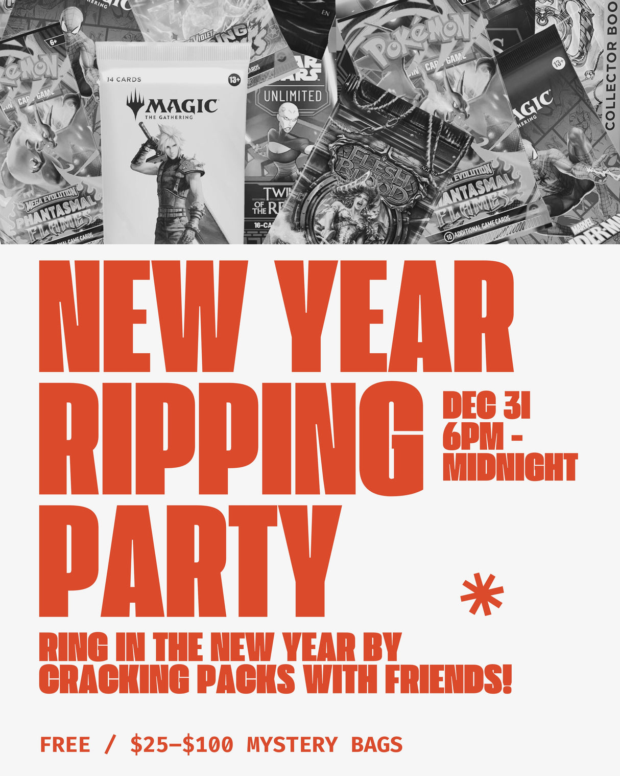 New Years Eve Ripping Party
