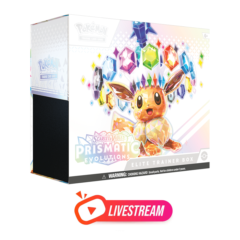 Prismatic Evolutions Elite Trainer Box - Prismatic Evolutions (Live Stream)