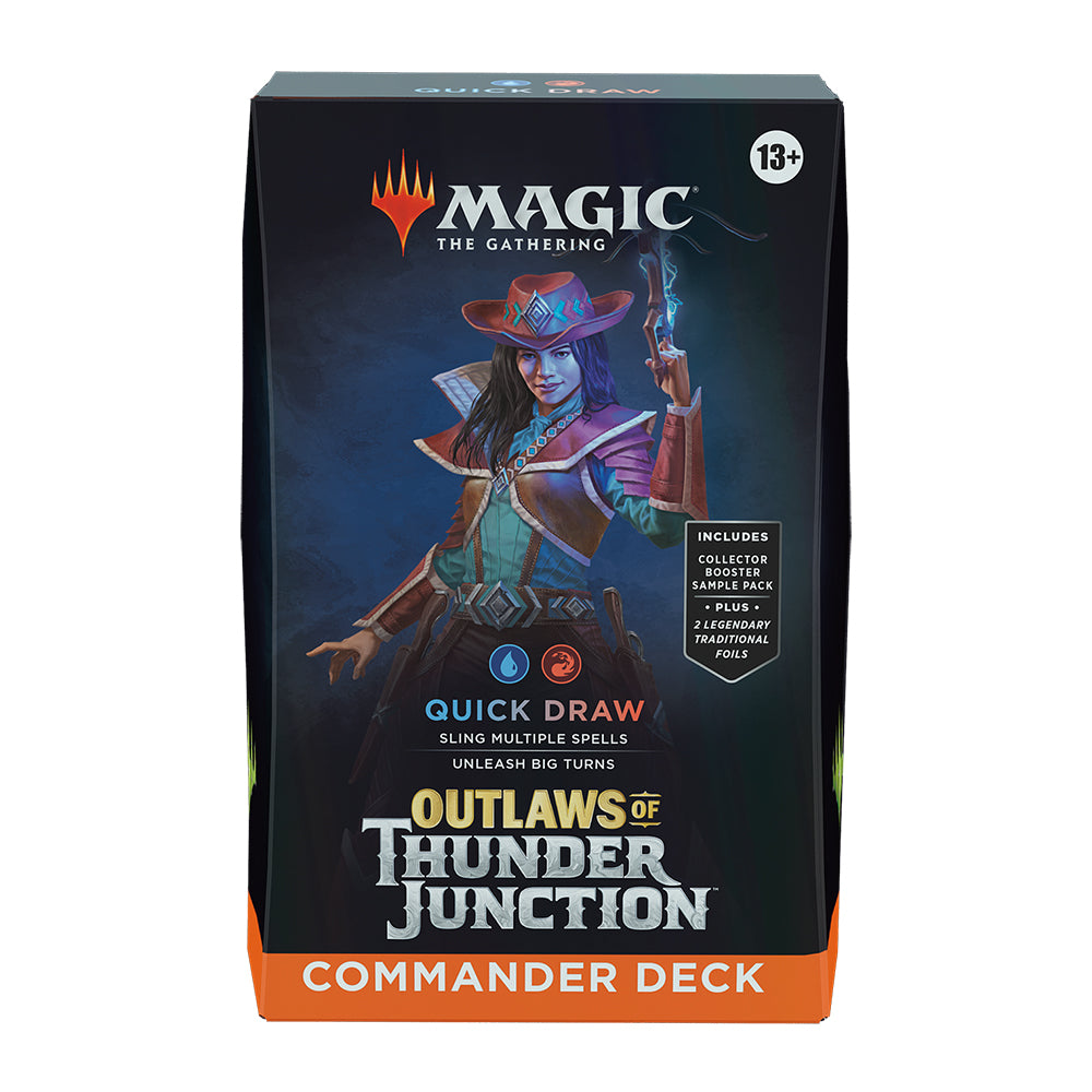 Outlaws of Thunder Junction Commander Deck Quick Draw - Commander: Outlaws of Thunder Junction (OTC)