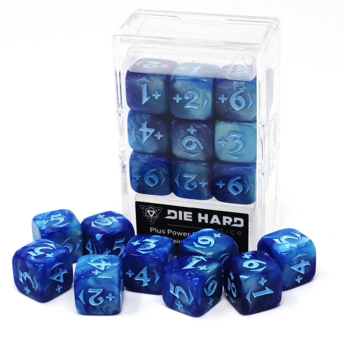 Die Hard Spin Down Counters - Plus Power Pack - Blue