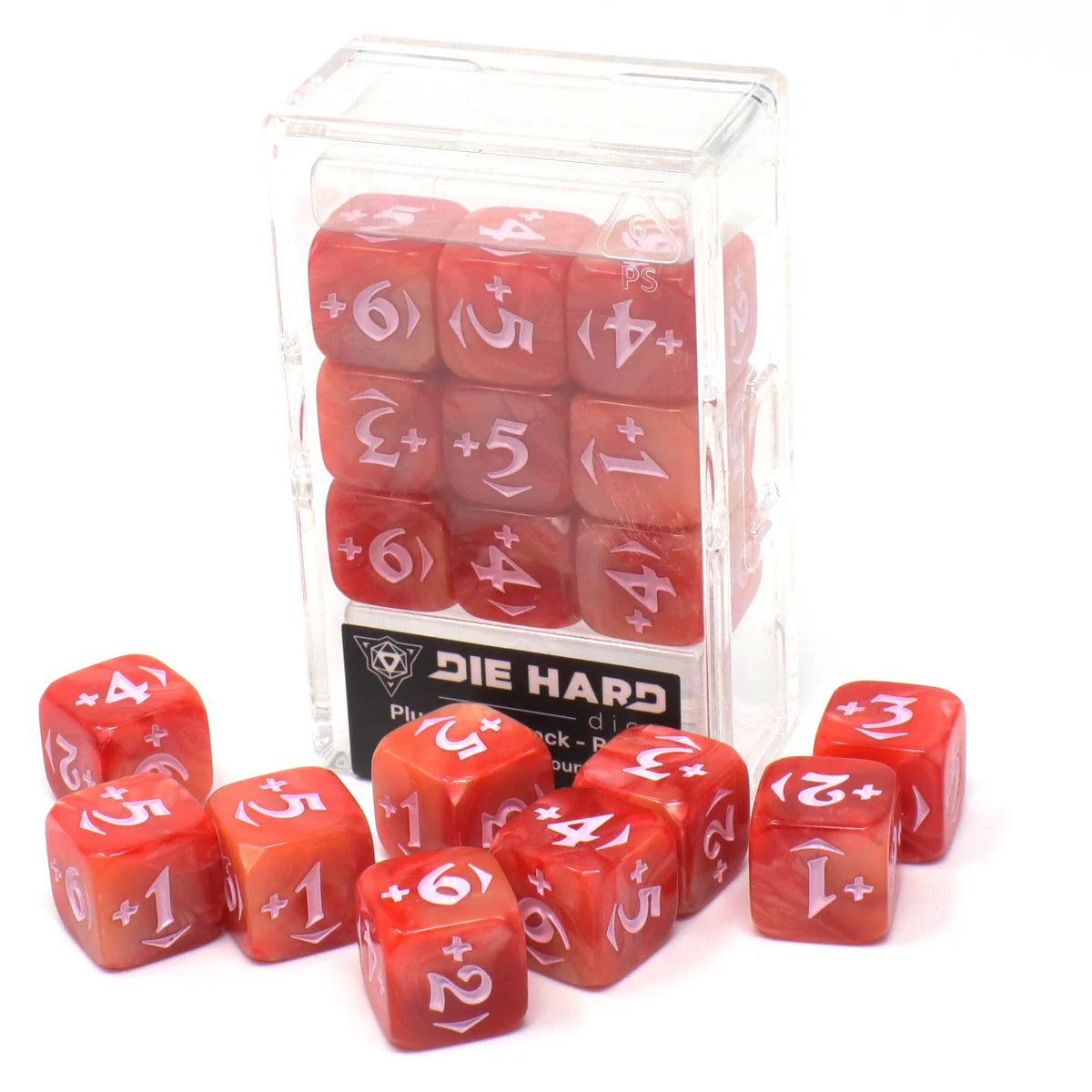 Die Hard Spin Down Counters - Plus Power Pack - Red