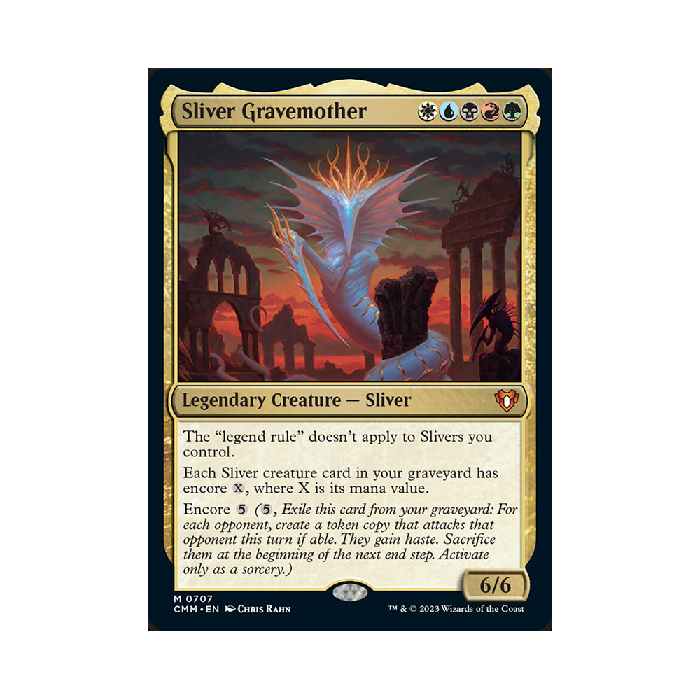 Sliver Swarm (White-Blue-Black-Red-Green) Commander Deck - Commander Masters (CMM)