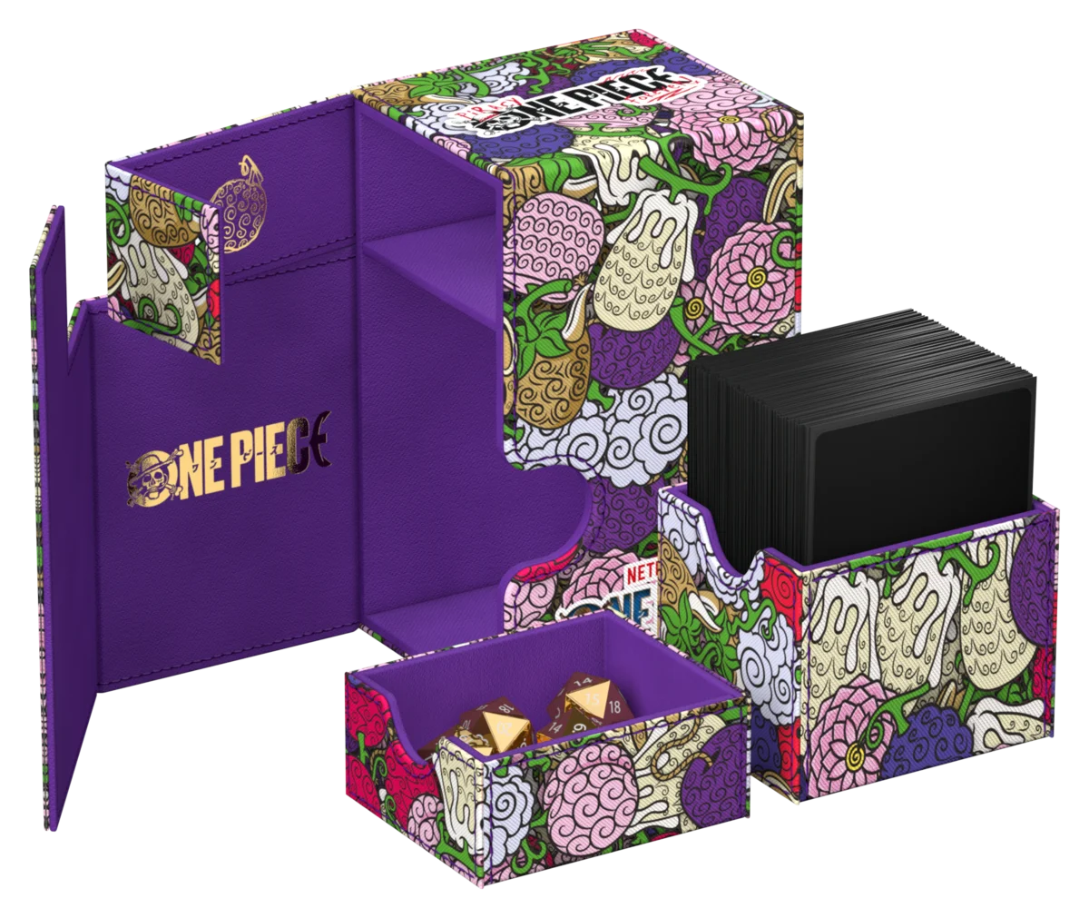 Ultimate Guard Netflix One Piece Flip'n'Tray 80+ Xenoskin - Devil Fruits