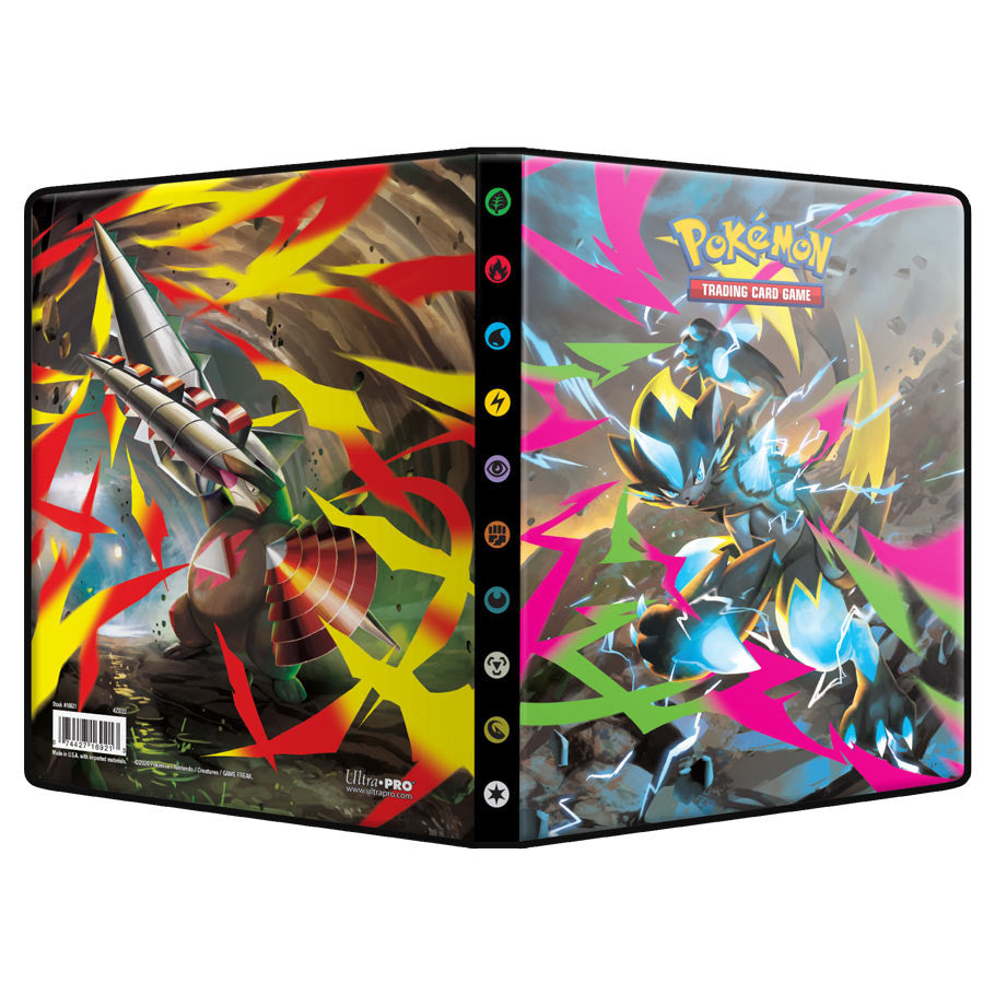 Pokemon Ultra Pro Mega Zeraora/Mega Excadrill 4-Pocket Portfolio